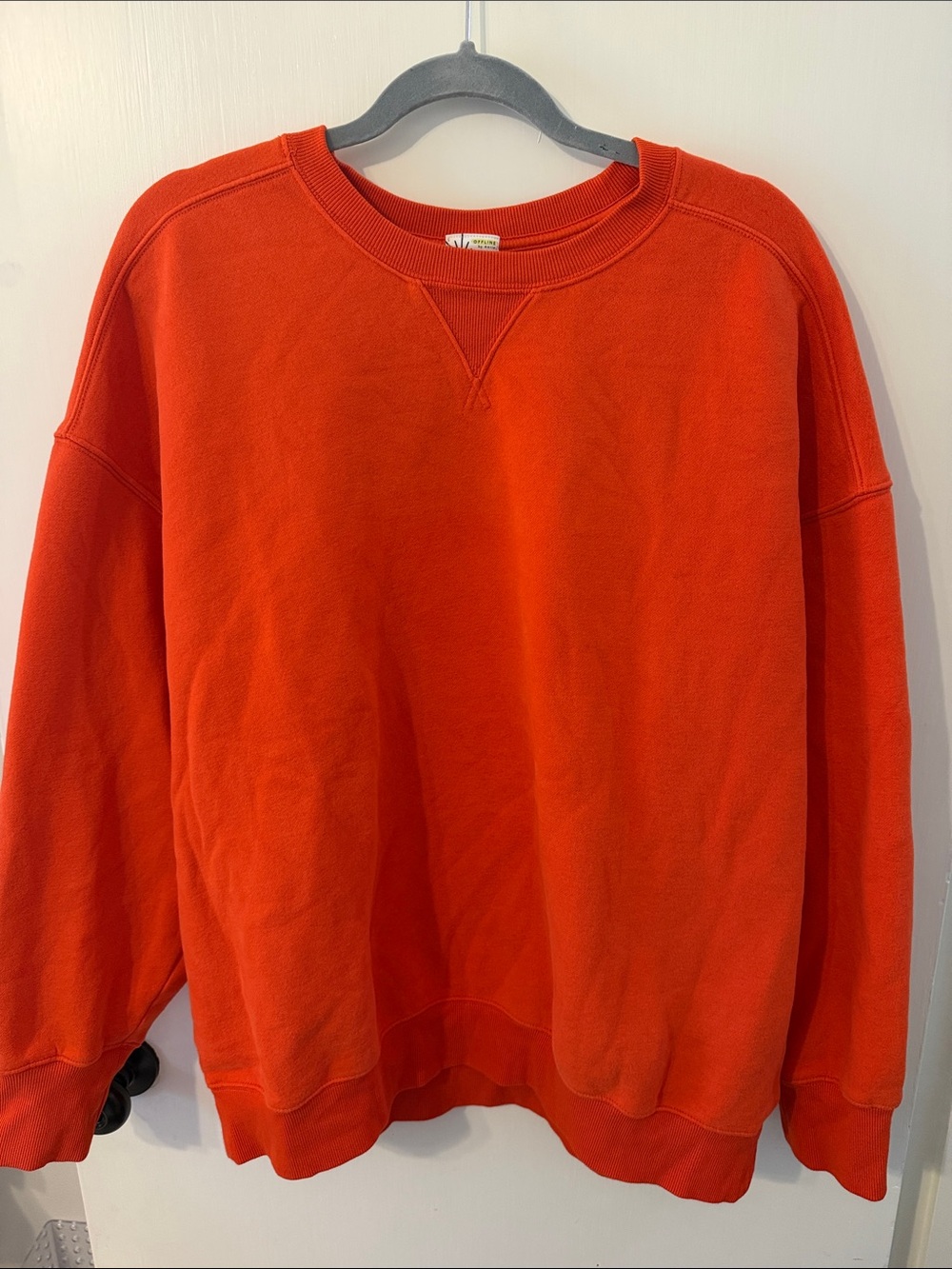 Offline by Aerie XL Orange Crewneck Sweatshirt
